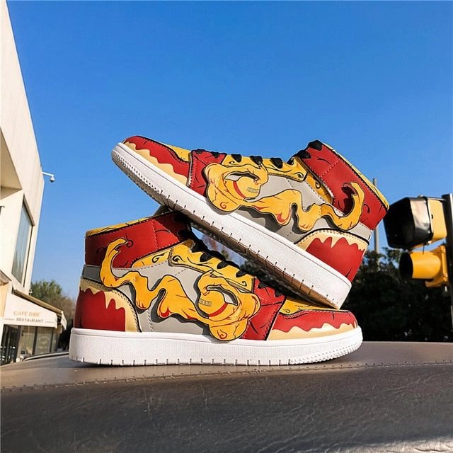 Anime Naruto Canvas Shoes Sasuke Men Vulcanized Shoes Kakashi Sneakers Gaara  Madara Pain Cosplay School  Outdoor Travel Shoes