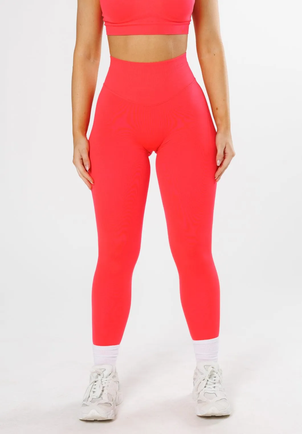 CurveFlex Hourglass Sculptseam? Plus Seamless Legging Hot Tropic