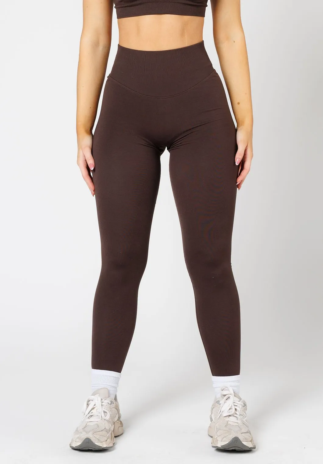 CurveFlex Hourglass Sculptseam? Plus Seamless Legging Walnut