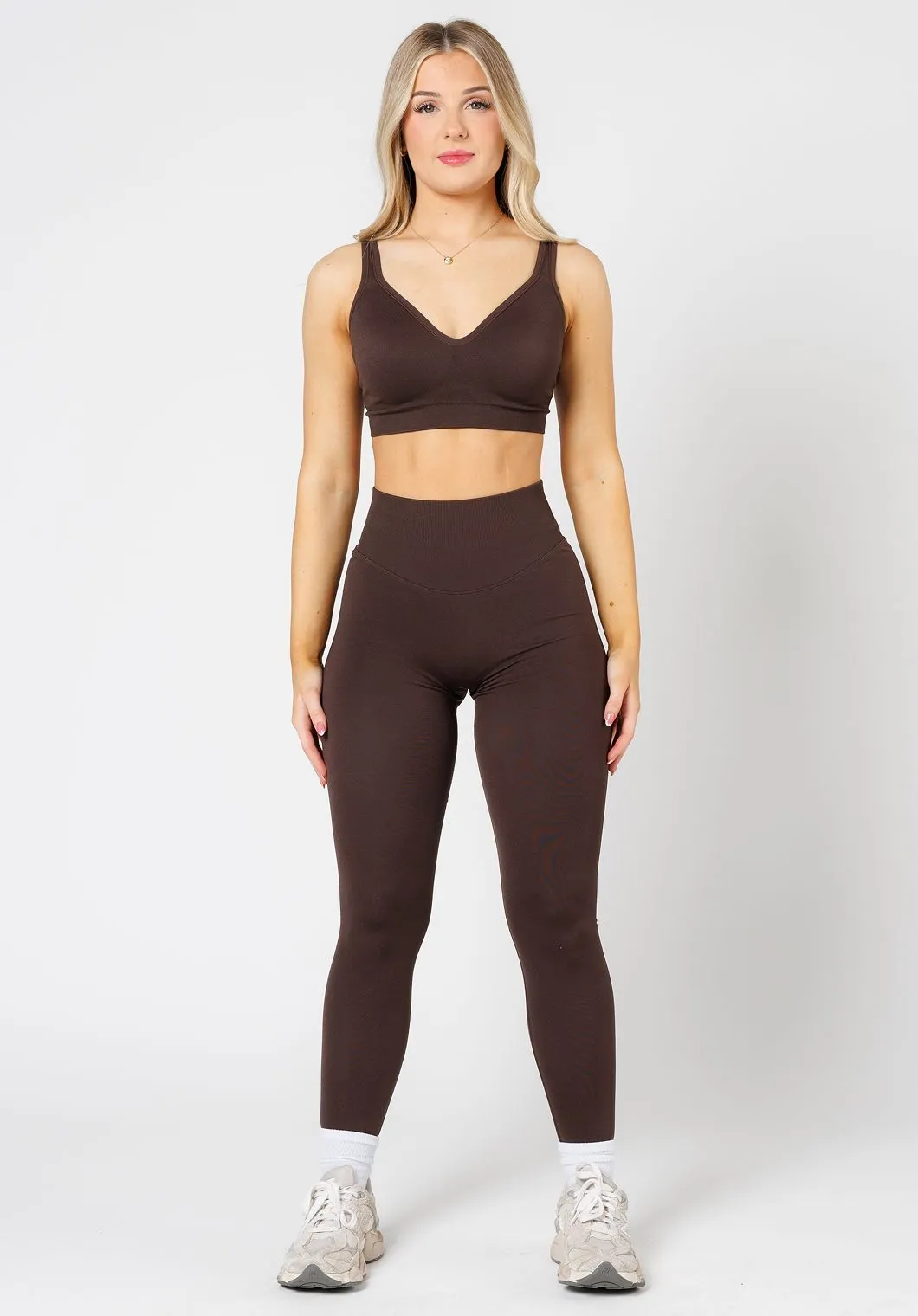 CurveFlex Hourglass Sculptseam? Plus Seamless Legging Walnut