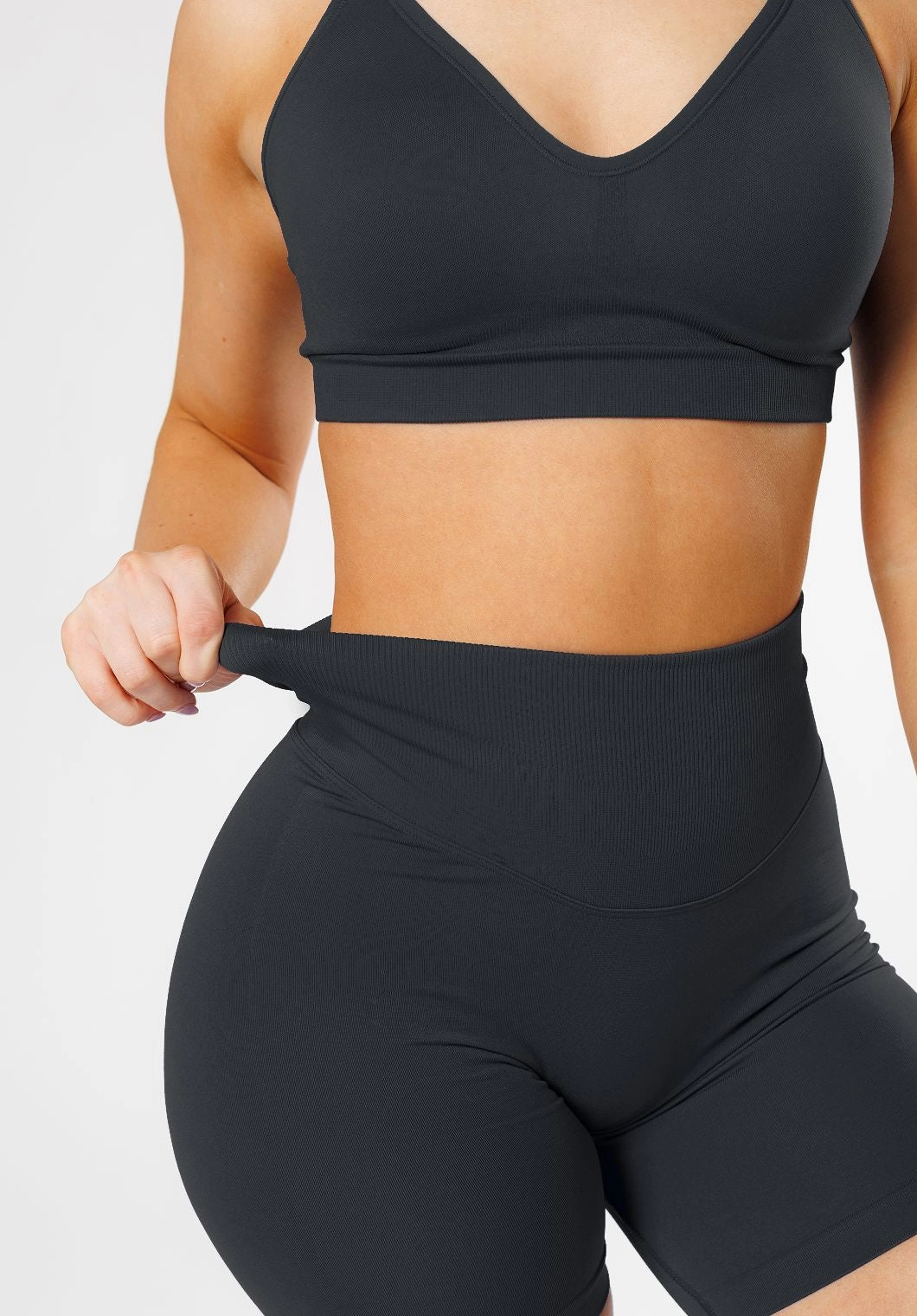 CurveFlex? Hourglass Sculptseam? Plus Seamless Shorts 6?? Black