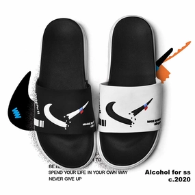 EVA Men Slider Slippers Fashion Casual Shoes Non-slip Slides Bathroom Summer Sandals Soft Sole Flip Flops Men