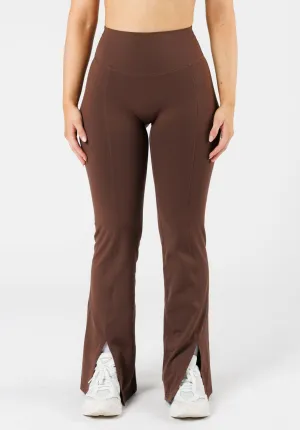 FormLux Front Slit Sculptseam? Plus Flare Legging 32" Earth