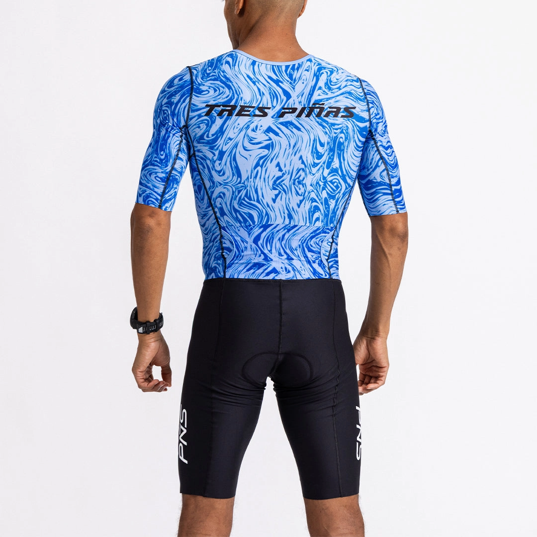 Men's Edge Tri Suit | Blue Surge