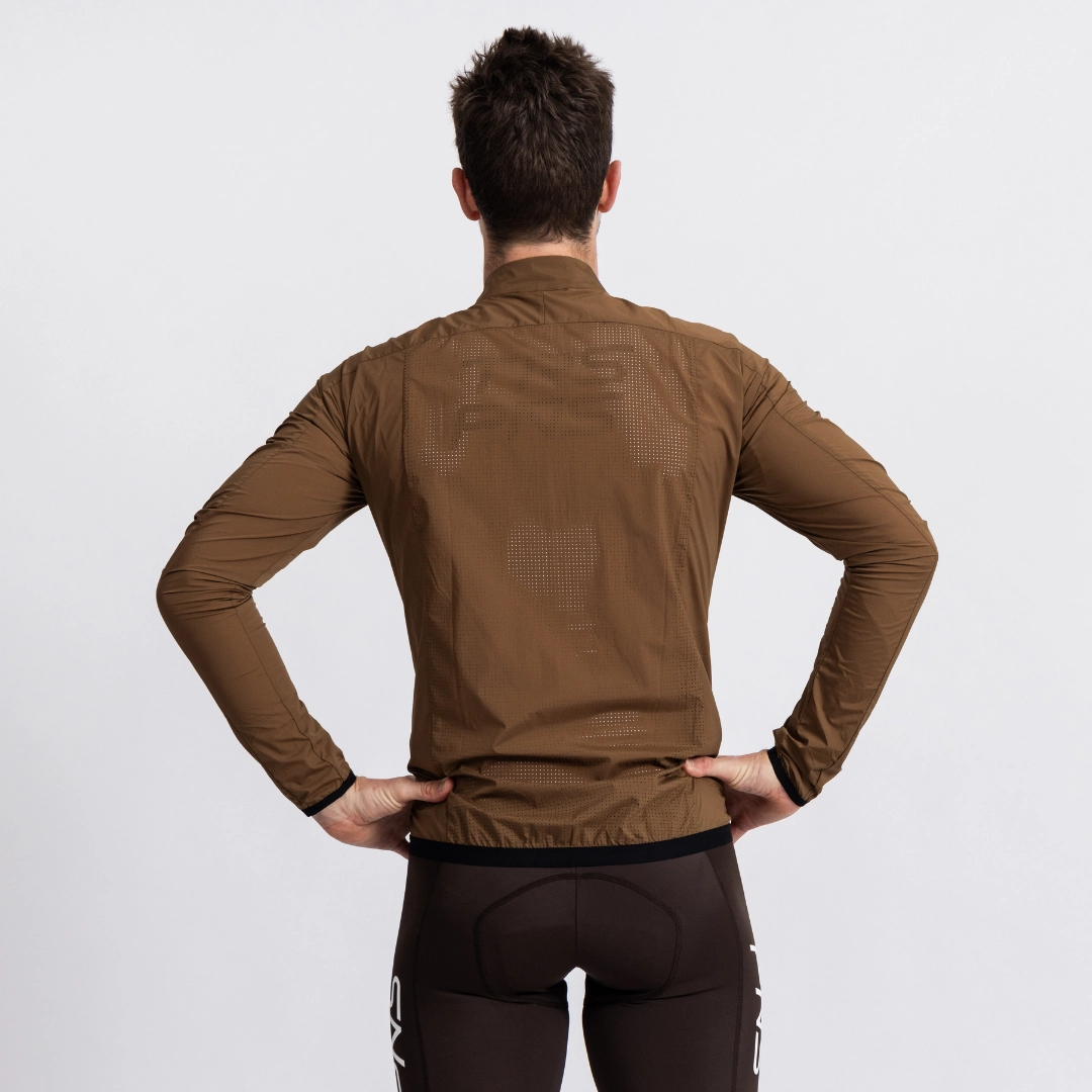 Men's Stash Windproof Jacket | Brown