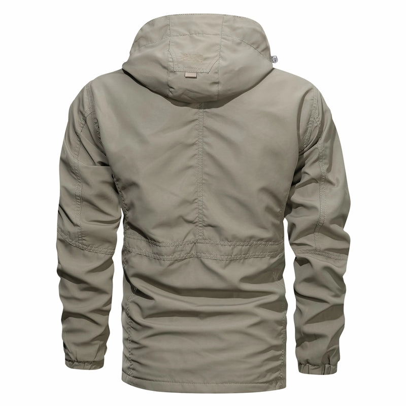 MEN TACTICAL AUTUMN QUICK DRY MILITARY WATERPROOF CASUAL ZIPPER MALE AMY COAT WINDBREAKER JACKET