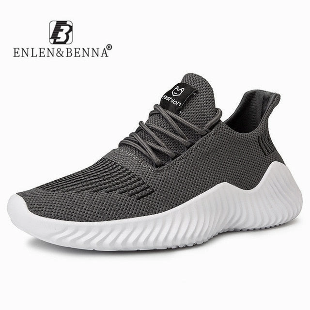New 2020 Casual Shoes Men Lightweight Lace Up Men Shoes Breathable Mesh Adult Footwear Sport Sneakers Male Comfort Zapatillas
