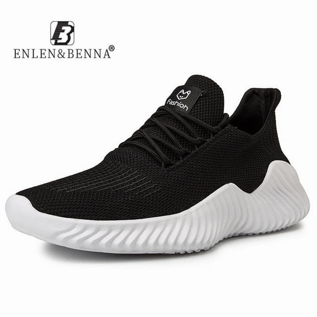 New 2020 Casual Shoes Men Lightweight Lace Up Men Shoes Breathable Mesh Adult Footwear Sport Sneakers Male Comfort Zapatillas