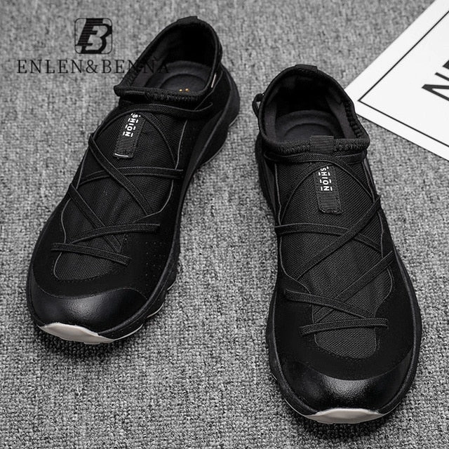 New Casual Running Shoes Men Lightweight Lace Up Men Sneakers Breathable Mesh Adult Footwear Sport Male Shoes Comfort Non Slip