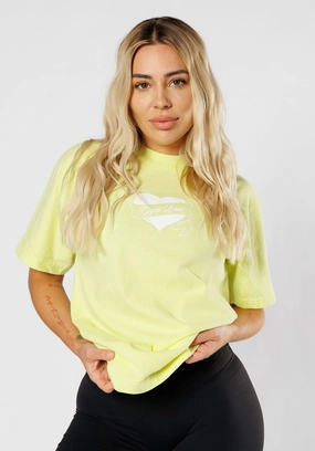 Premium Cotton Gym Brat Ink Pump Cover Lemon Lime