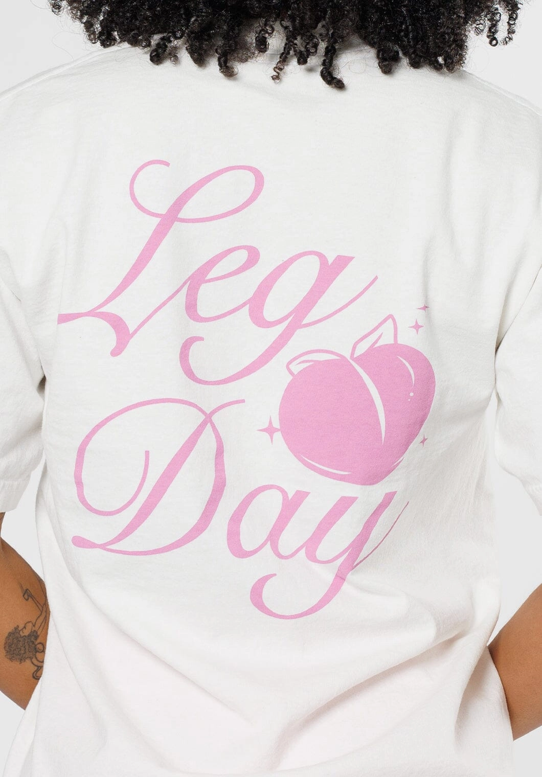 Premium Cotton Leg Day Pump Cover White