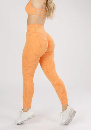 RecStretch? DesB High Flow Sculptseam? Plus Legging Creamsicle