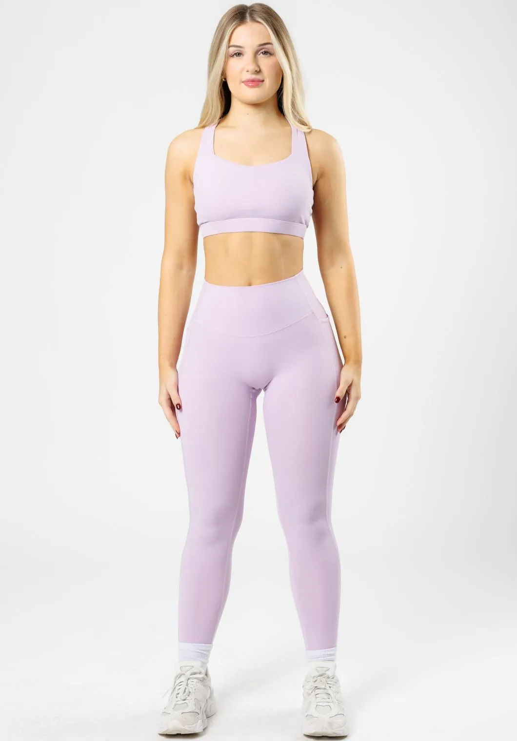RecStretch? Empower Sculptseam? Plus Pocket Legging Pastel Lilac
