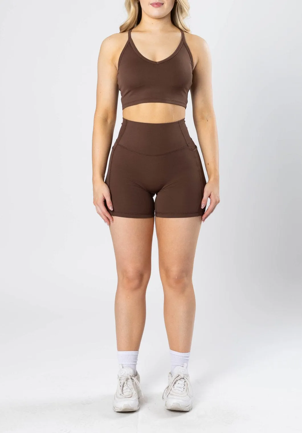 RecStretch Empower Sculptseam?  Plus Pocket Short Coconut