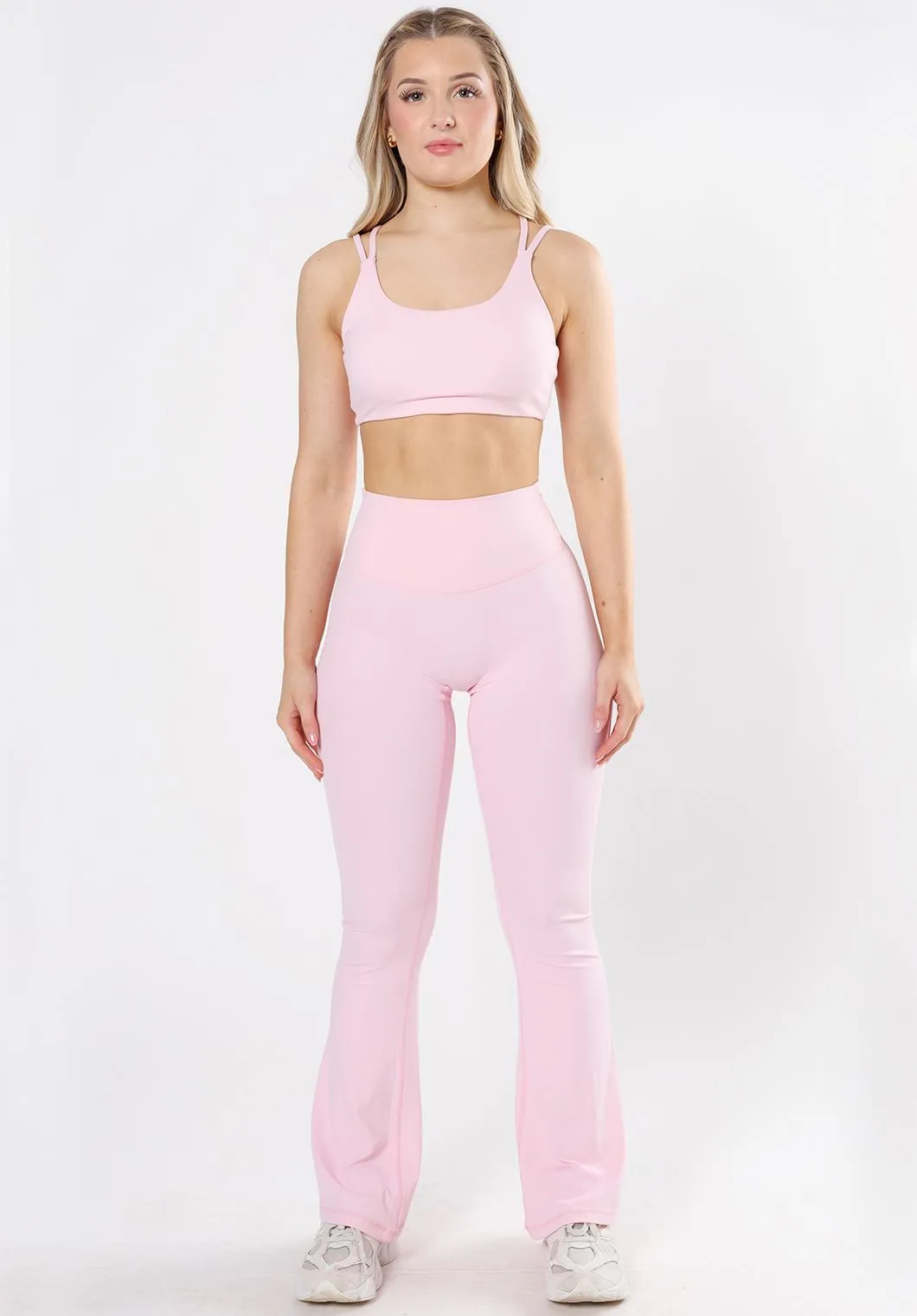 RecStretch? Original Sculptseam? Plus Essential Flare Legging 31" Pink Opal