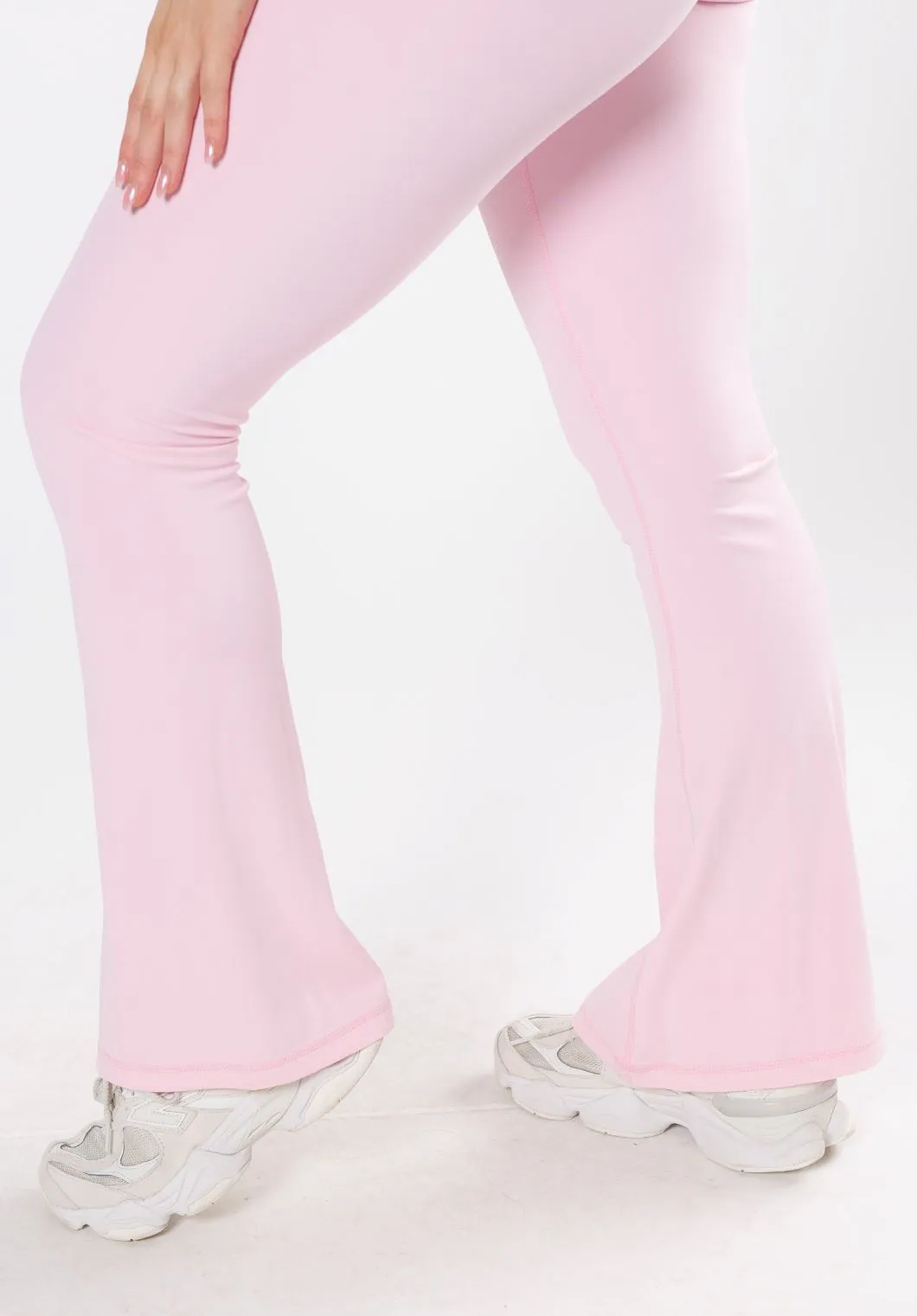 RecStretch? Original Sculptseam? Plus Essential Flare Legging 31" Pink Opal