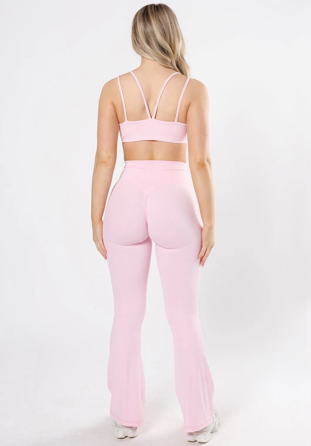RecStretch? Original Sculptseam? Plus Essential Flare Legging 31" Pink Opal