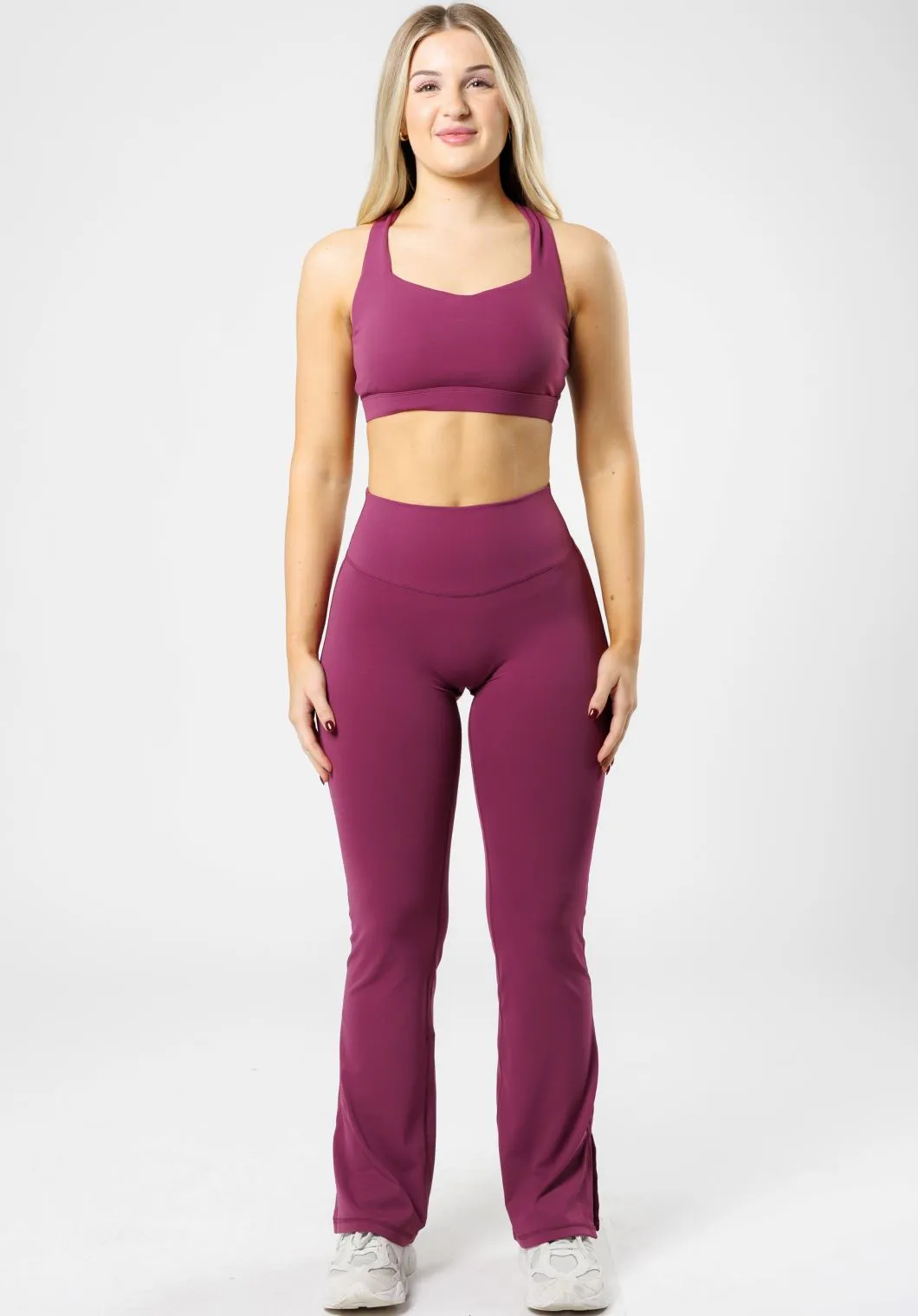 RecStretch? Original Sculptseam? Plus Flare Legging 31" Bright Violet