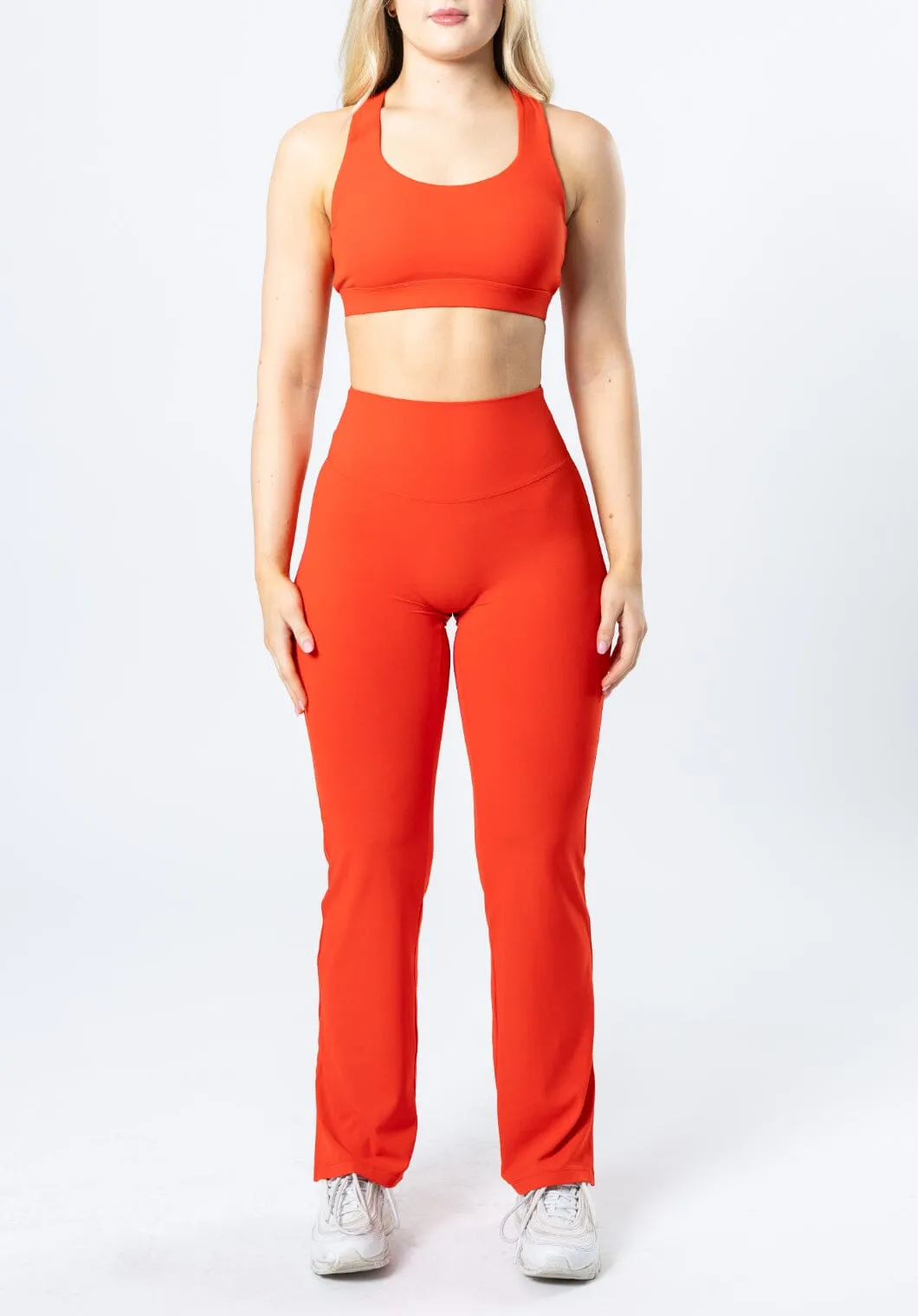 RecStretch Original Sculptseam? Plus Flare Legging 31" Hot Shot