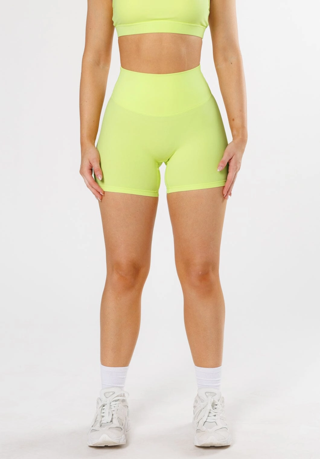 RecStretch Original Sculptseam? Plus Short 5" Lemon Lime