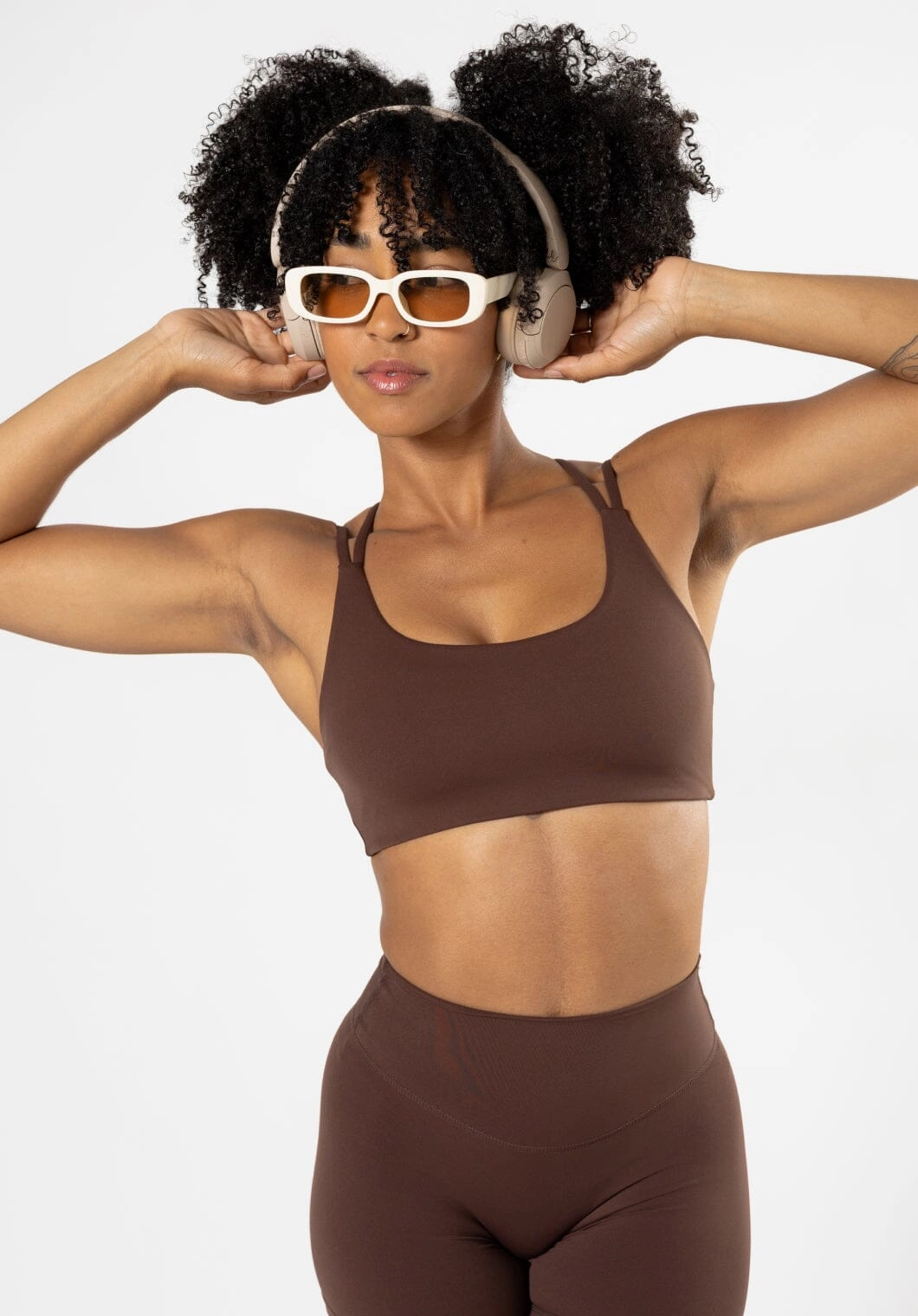 RecStretch Radiate Bra Walnut