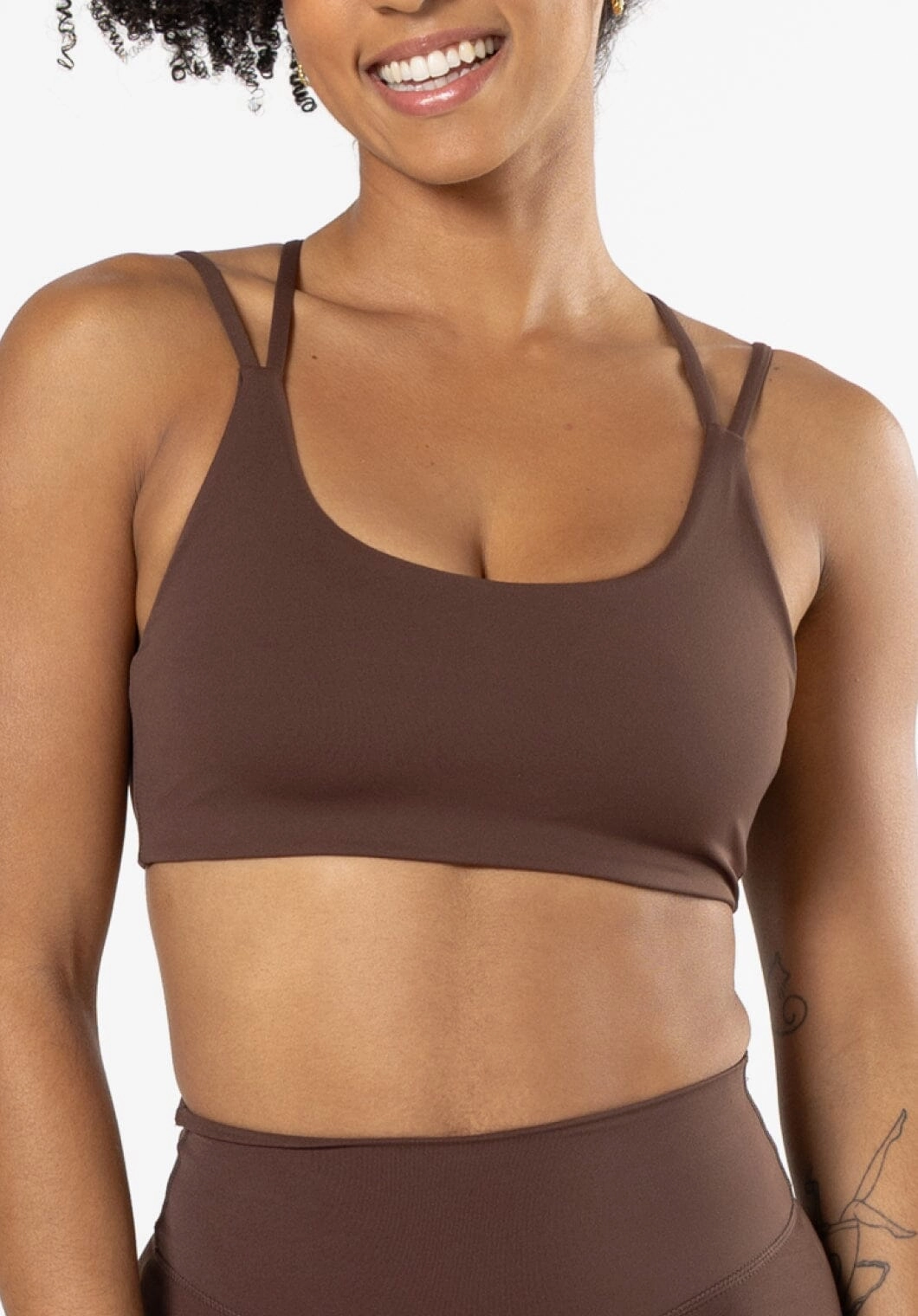 RecStretch Radiate Bra Walnut