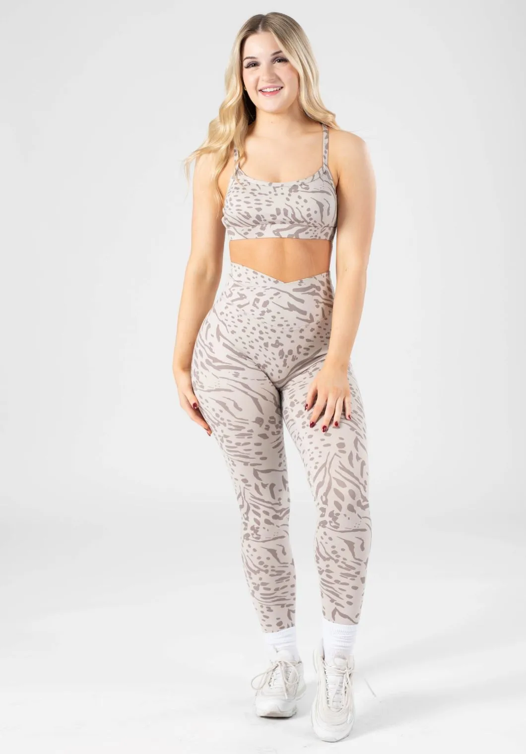 Reluna Crossover Sculptseam? Legging Snow Leopard