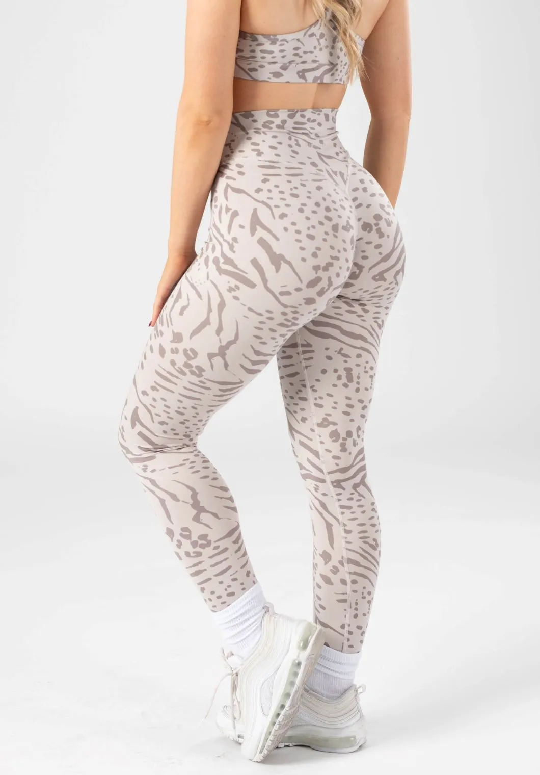 Reluna Crossover Sculptseam? Legging Snow Leopard