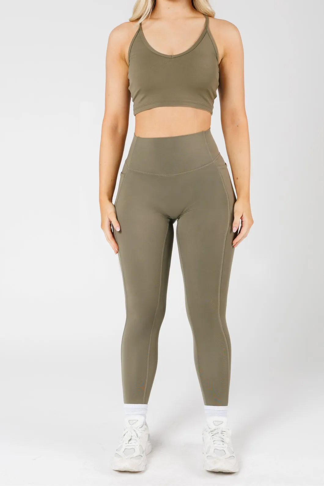 Reluna Empower Sculptseam? Plus Pocket Legging Everglades