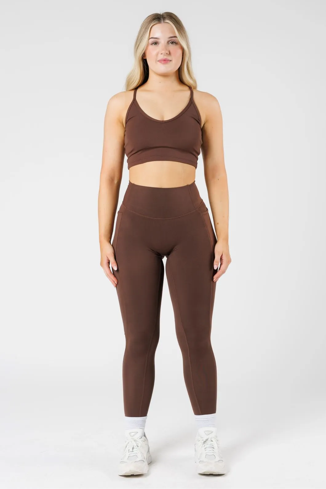 Reluna Empower Sculptseam? Plus Pocket Legging Walnut