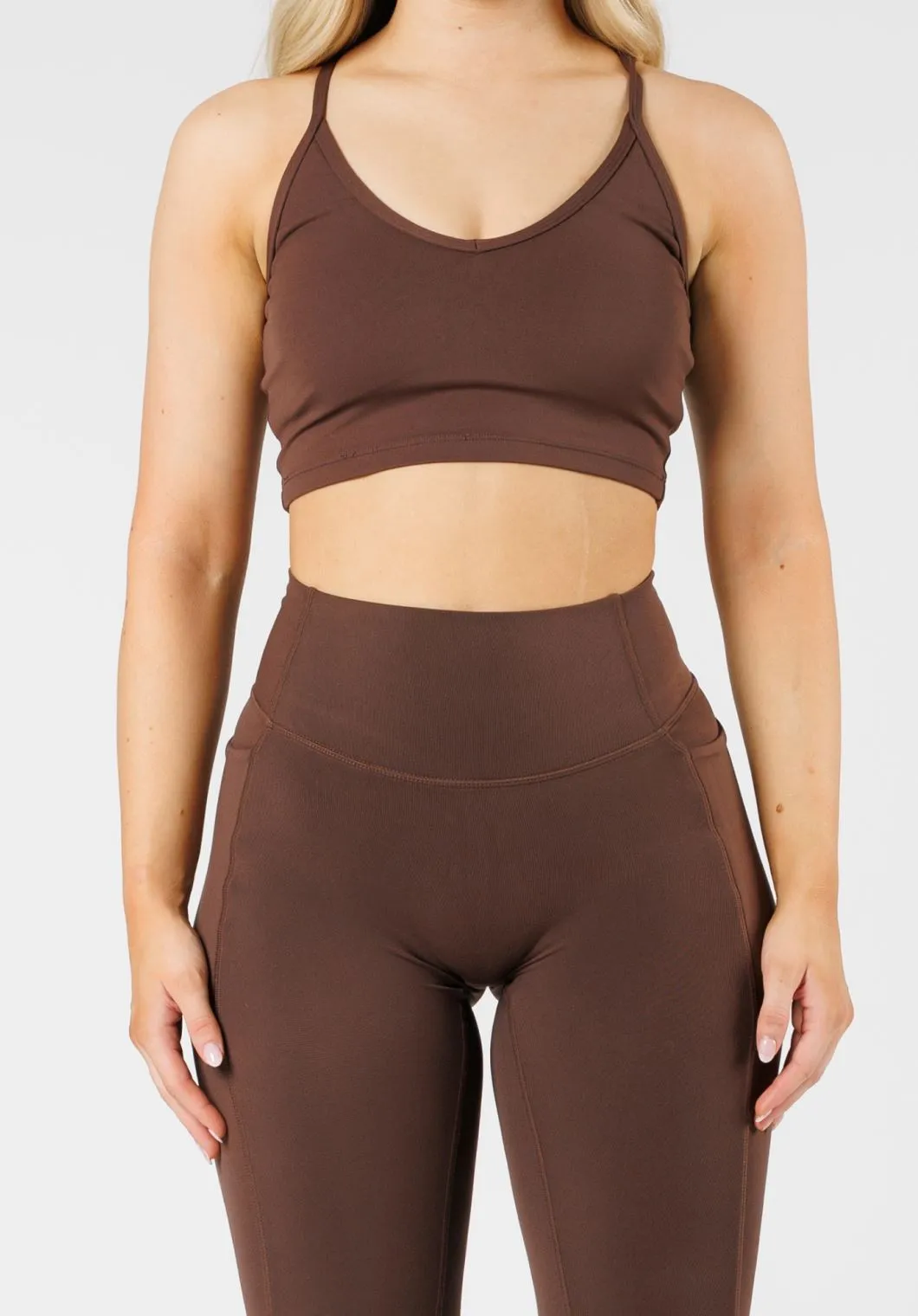 Reluna Empower Sculptseam? Plus Pocket Legging Walnut