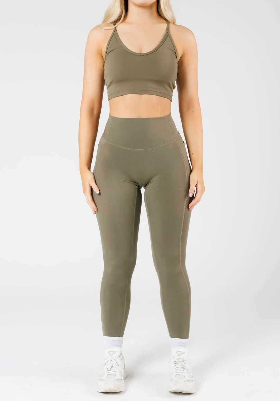 Reluna Empower Sculptseam? Pocket Legging Everglades