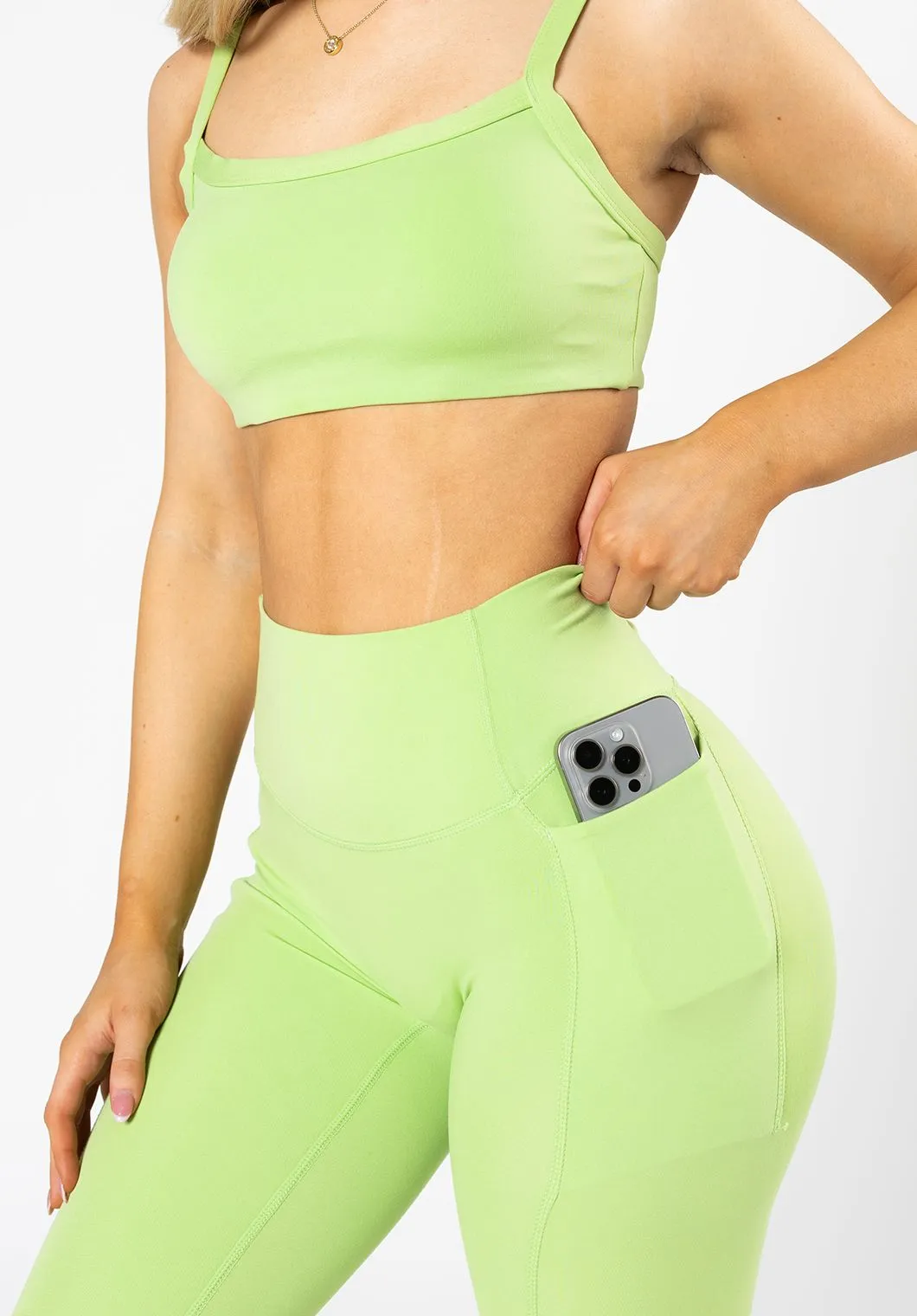 Reluna?  Empower Sculptseam? Pocket Legging Lime