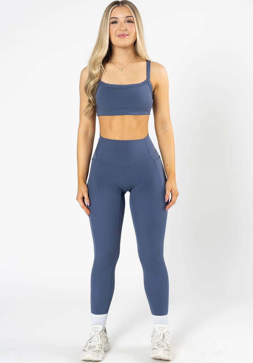 Reluna?  Empower Sculptseam? Pocket Legging Vintage Indigo