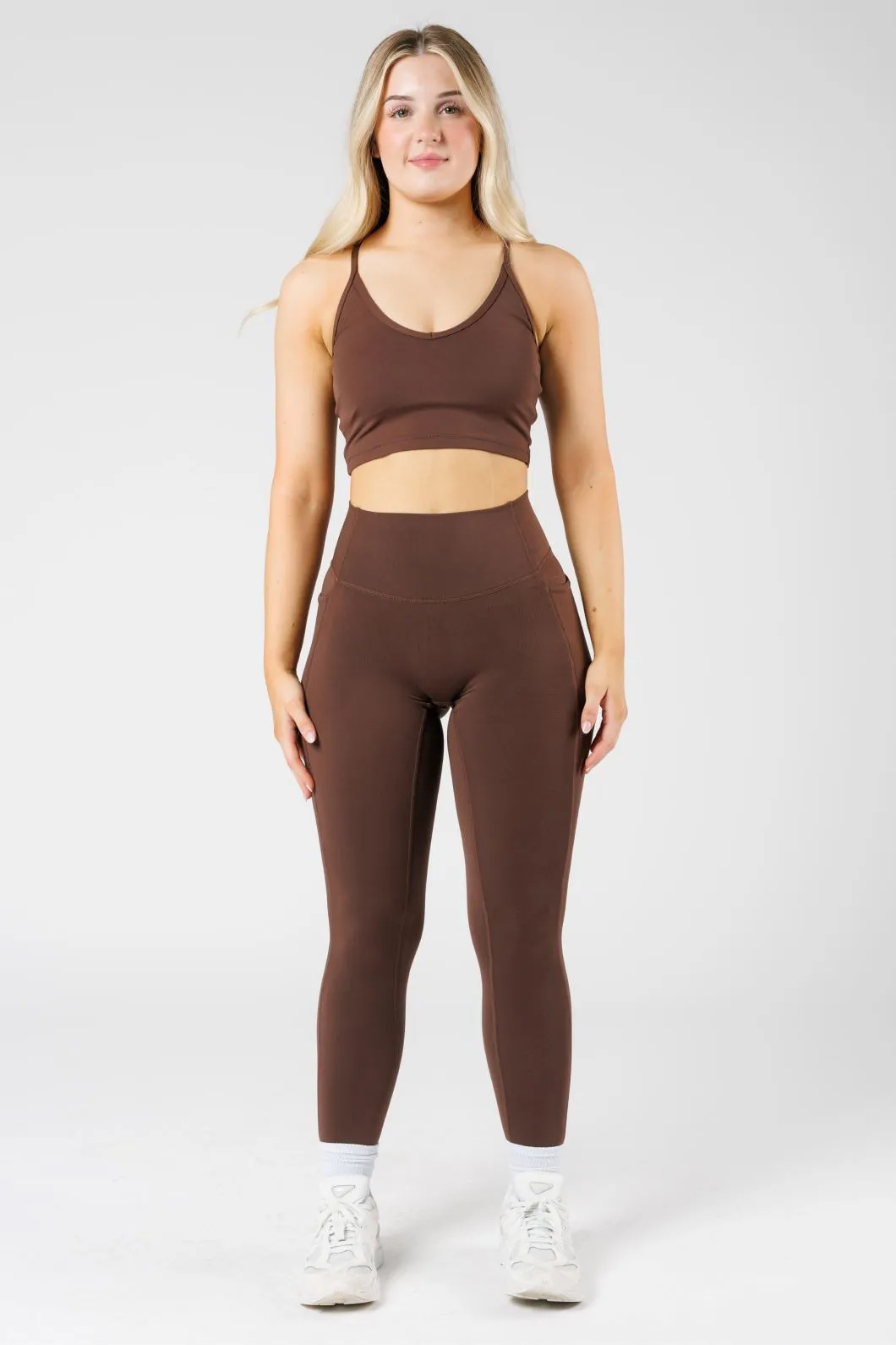 Reluna?  Empower Sculptseam? Pocket Legging Walnut