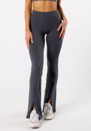 Reluna? Front Slit Sculptseam? Flare Leggings 34" Phantom