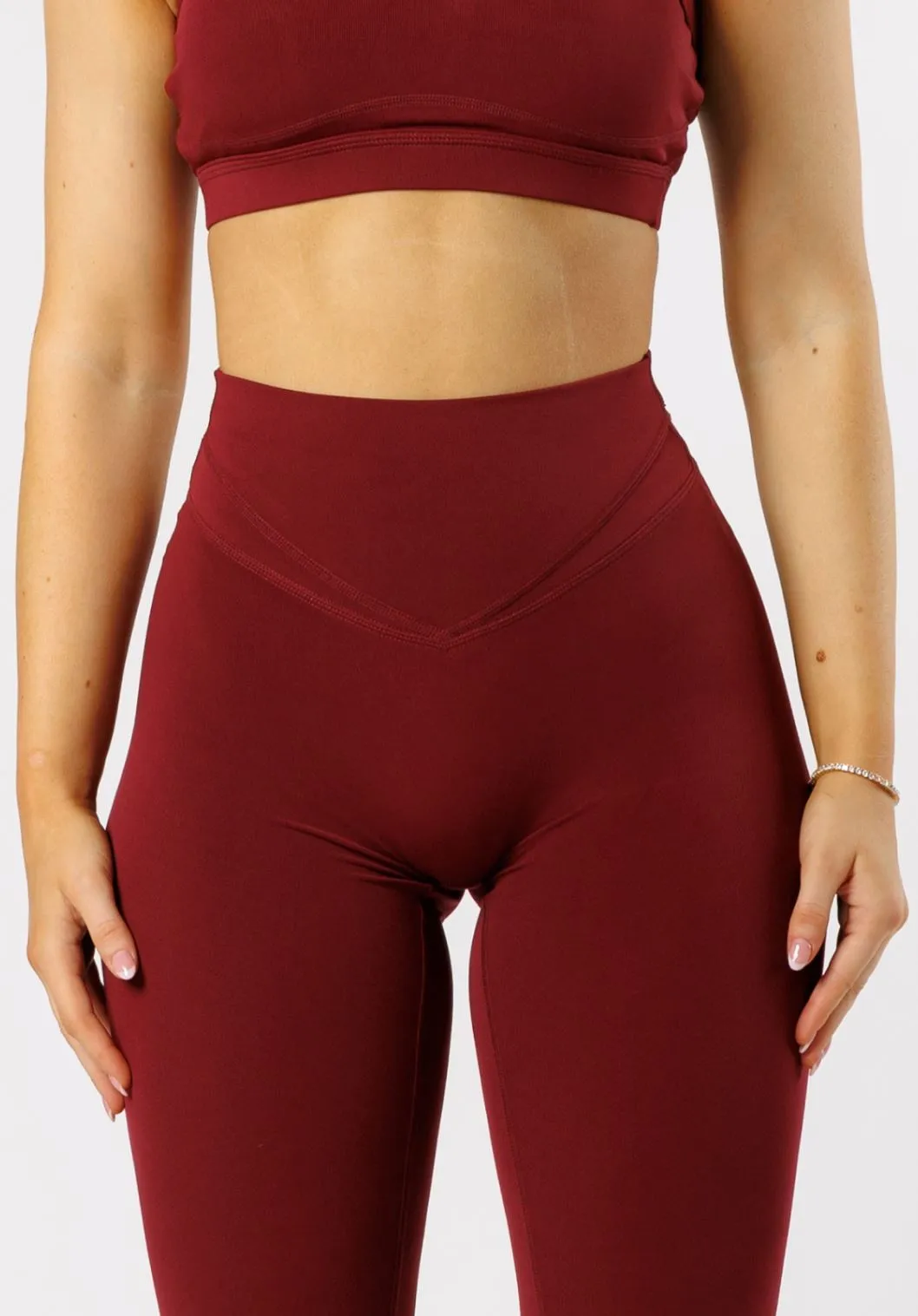 Reluna? Icon Sculptseam? Plus Legging Red Velvet