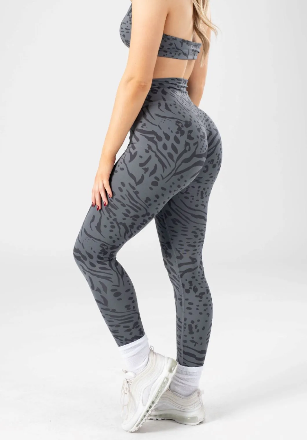 Reluna Original Sculptseam? Legging Grey Tiger
