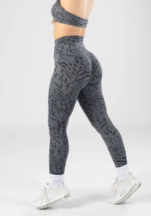 Reluna Original Sculptseam? Legging Grey Tiger