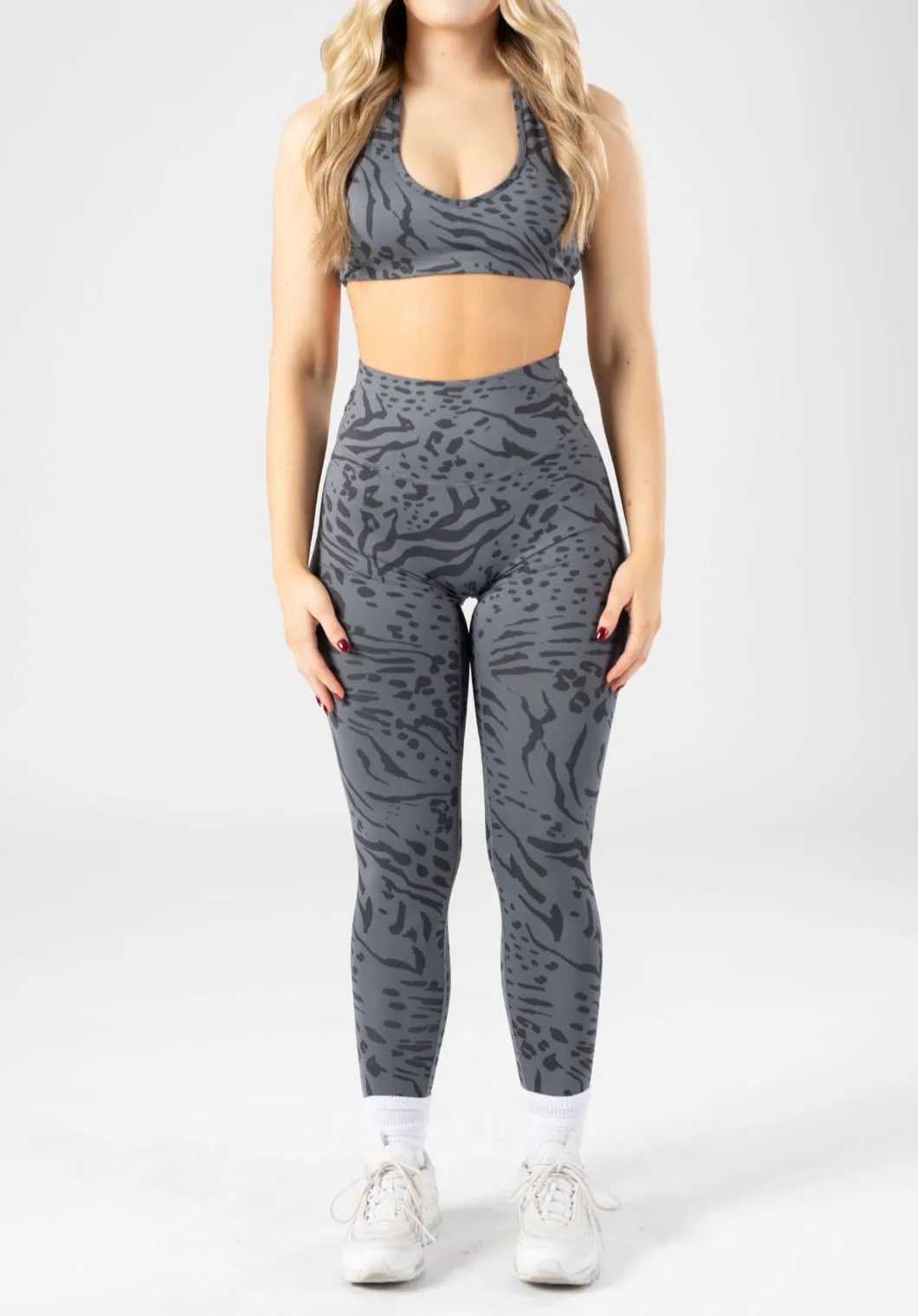 Reluna Original Sculptseam? Legging Grey Tiger