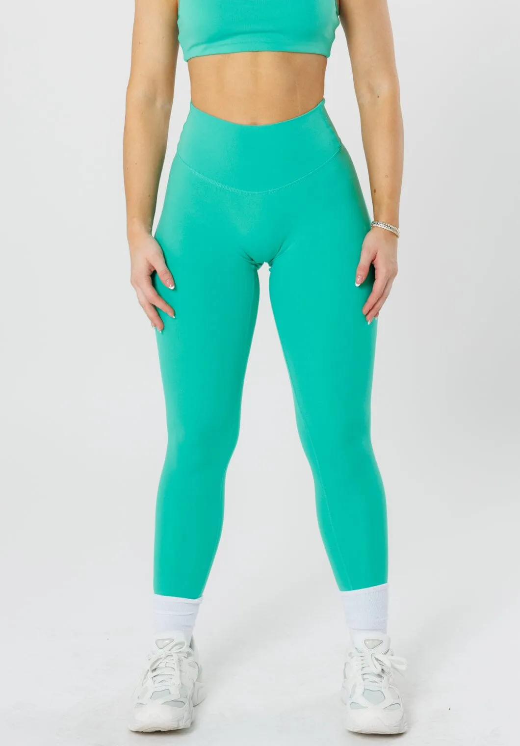 Reluna Original Sculptseam? Plus Legging Palm Leaf