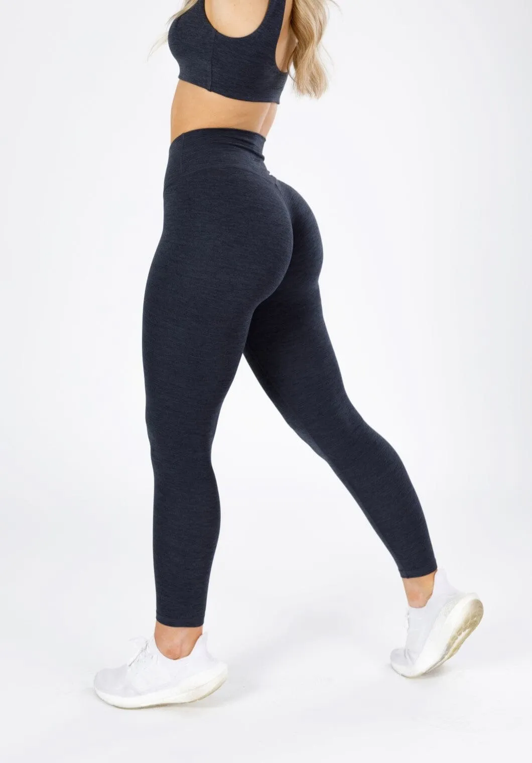 Reluna Spacedye Original Sculptseam? Legging Black Static