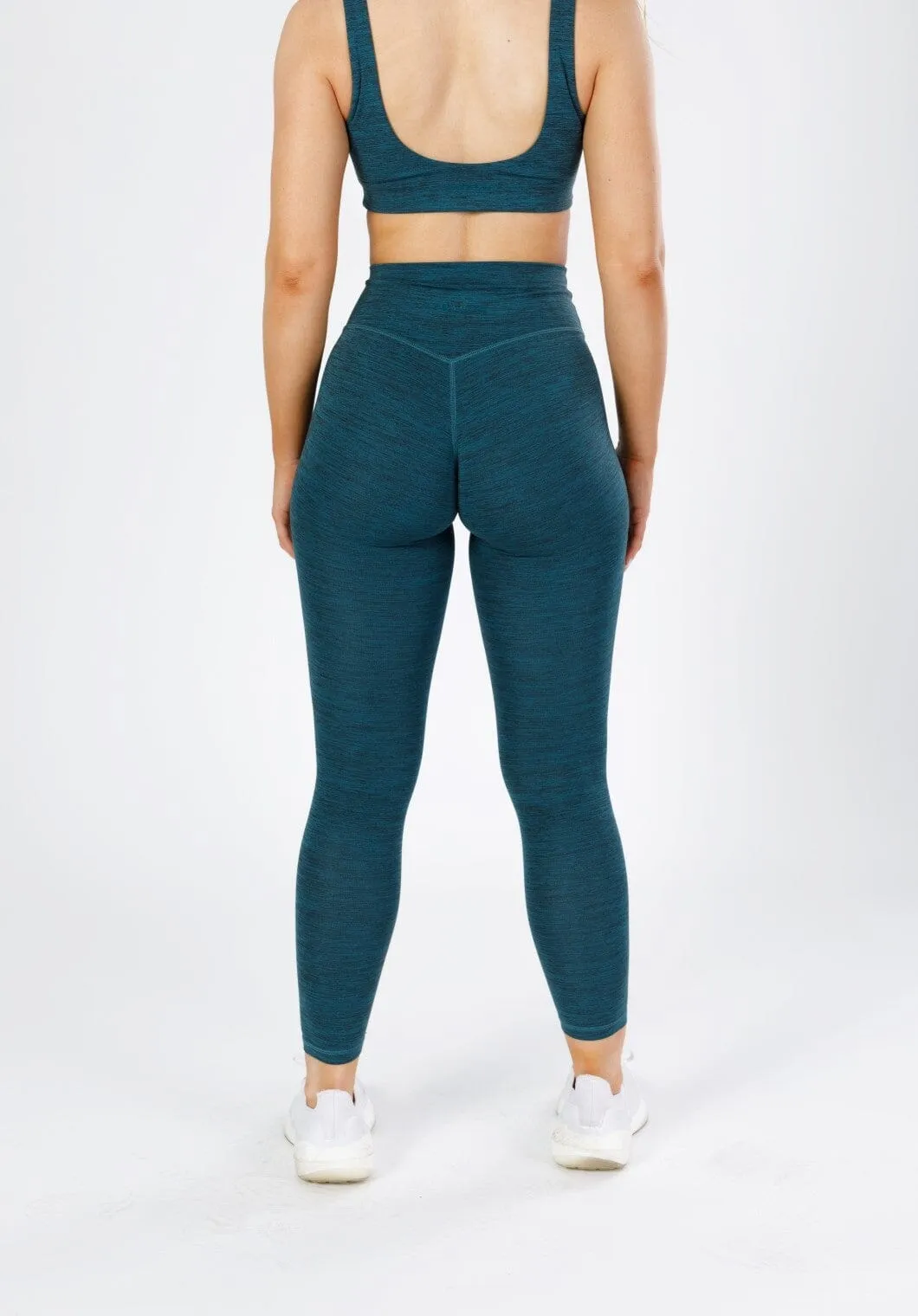 Reluna Spacedye Original Sculptseam? Legging Green Static