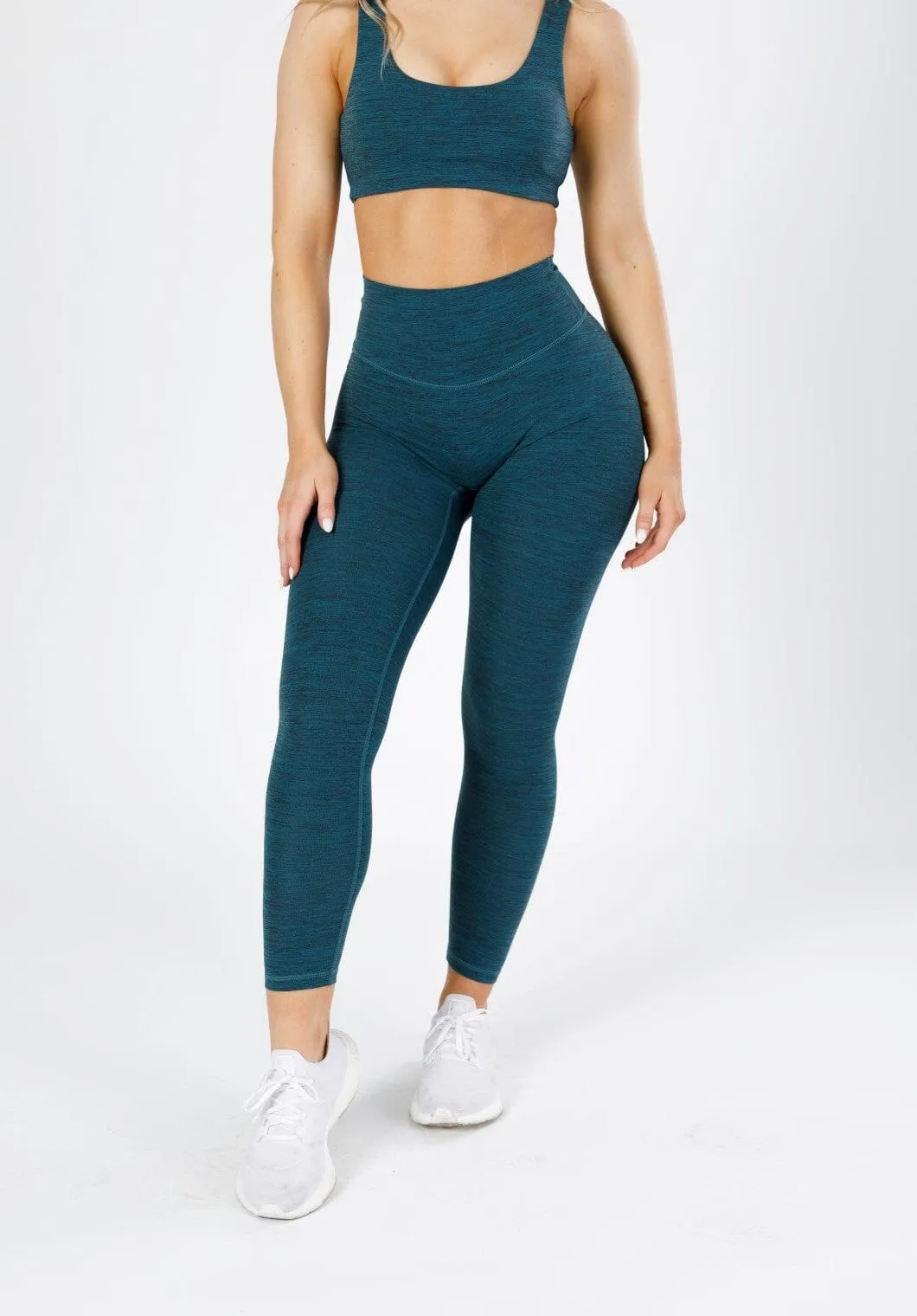 Reluna Spacedye Original Sculptseam? Legging Green Static