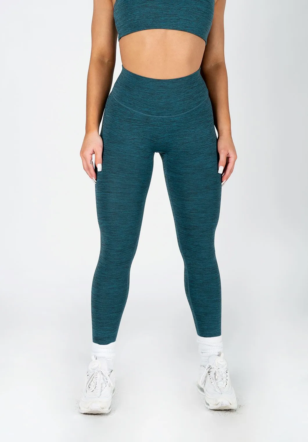 Reluna Spacedye Original Sculptseam? Legging Green Static