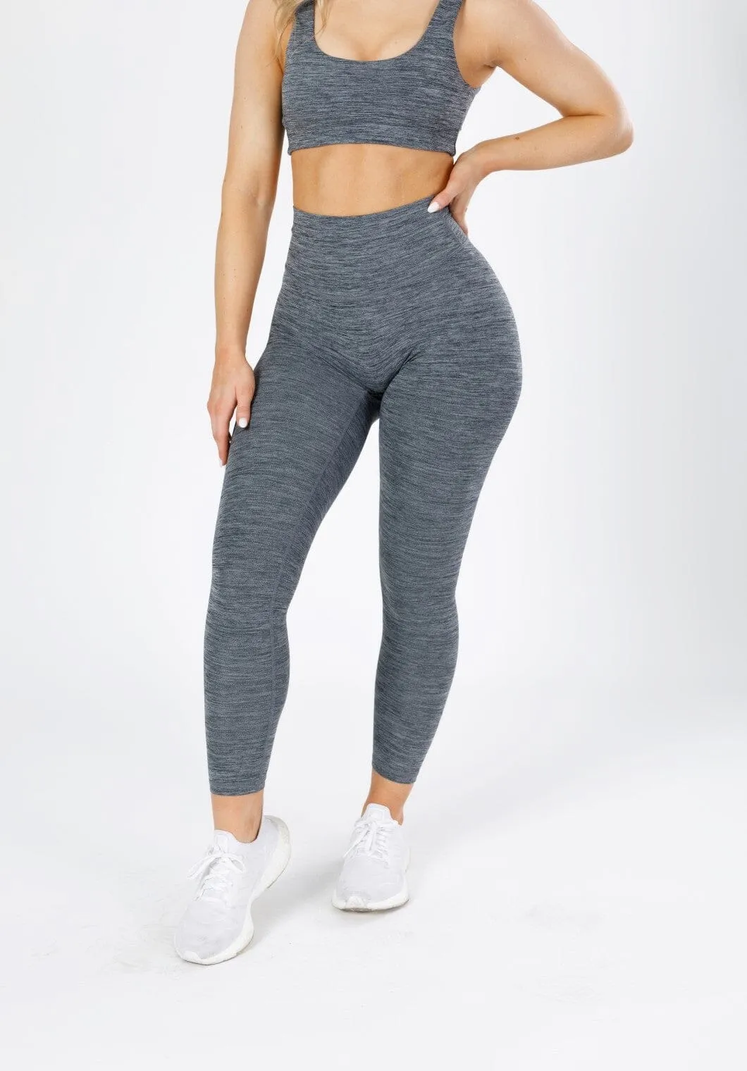 Reluna Spacedye Original Sculptseam? Legging Grey Static