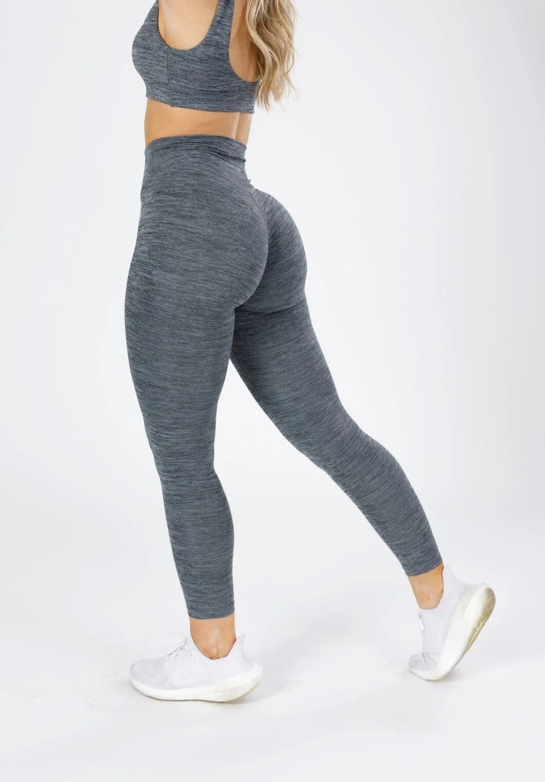 Reluna Spacedye Original Sculptseam? Legging Grey Static