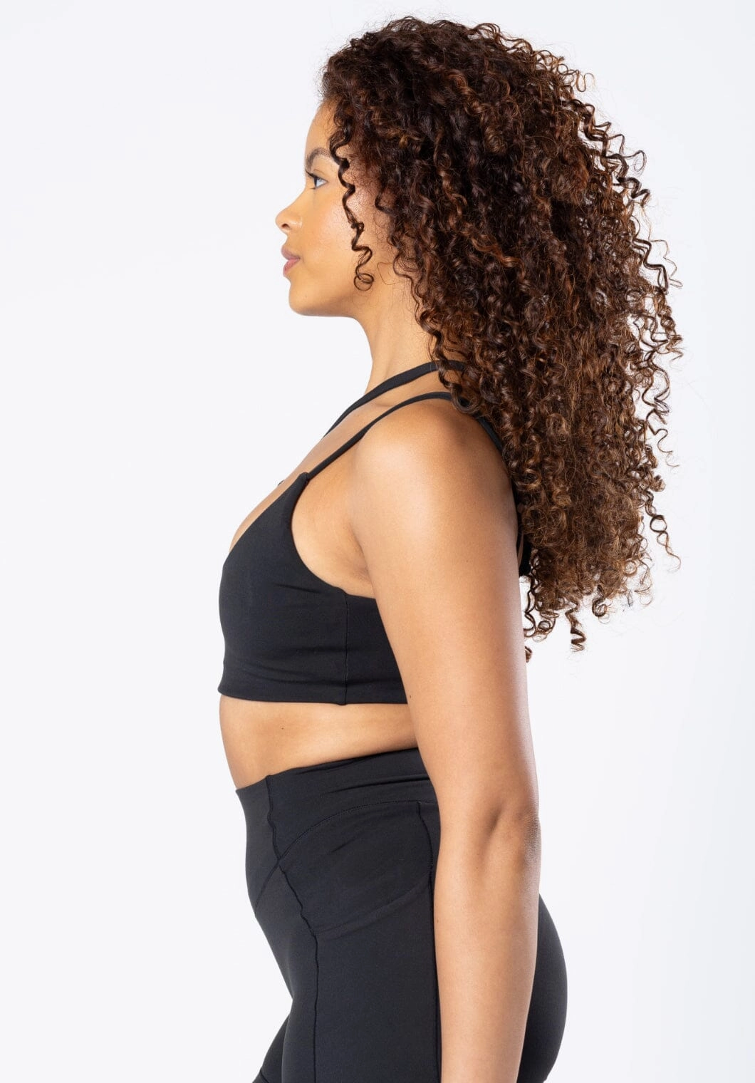 Reluna Asymmetrical Bra Black