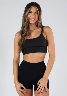 Reluna? Double Strap Bra Black