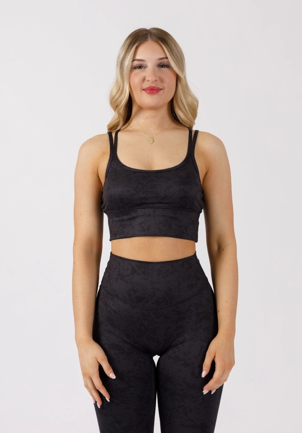 Reluna? Double Strap Bra Obsidian